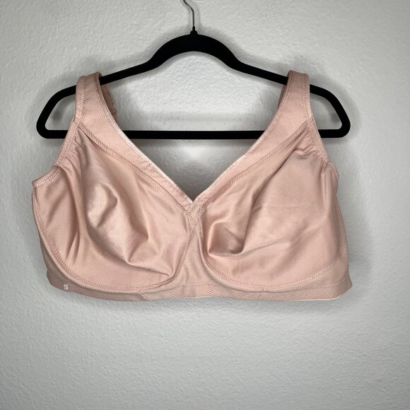 Glamorise Womens MagicLift Seamless Sports Bra 48D Moisture Wicking - Picture 2 of 9